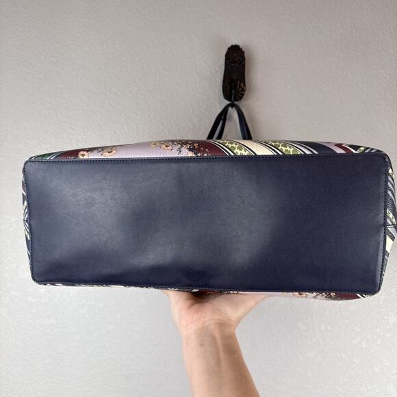 Tory Burch Multicolor Floral Tote - Picture 3 of 11